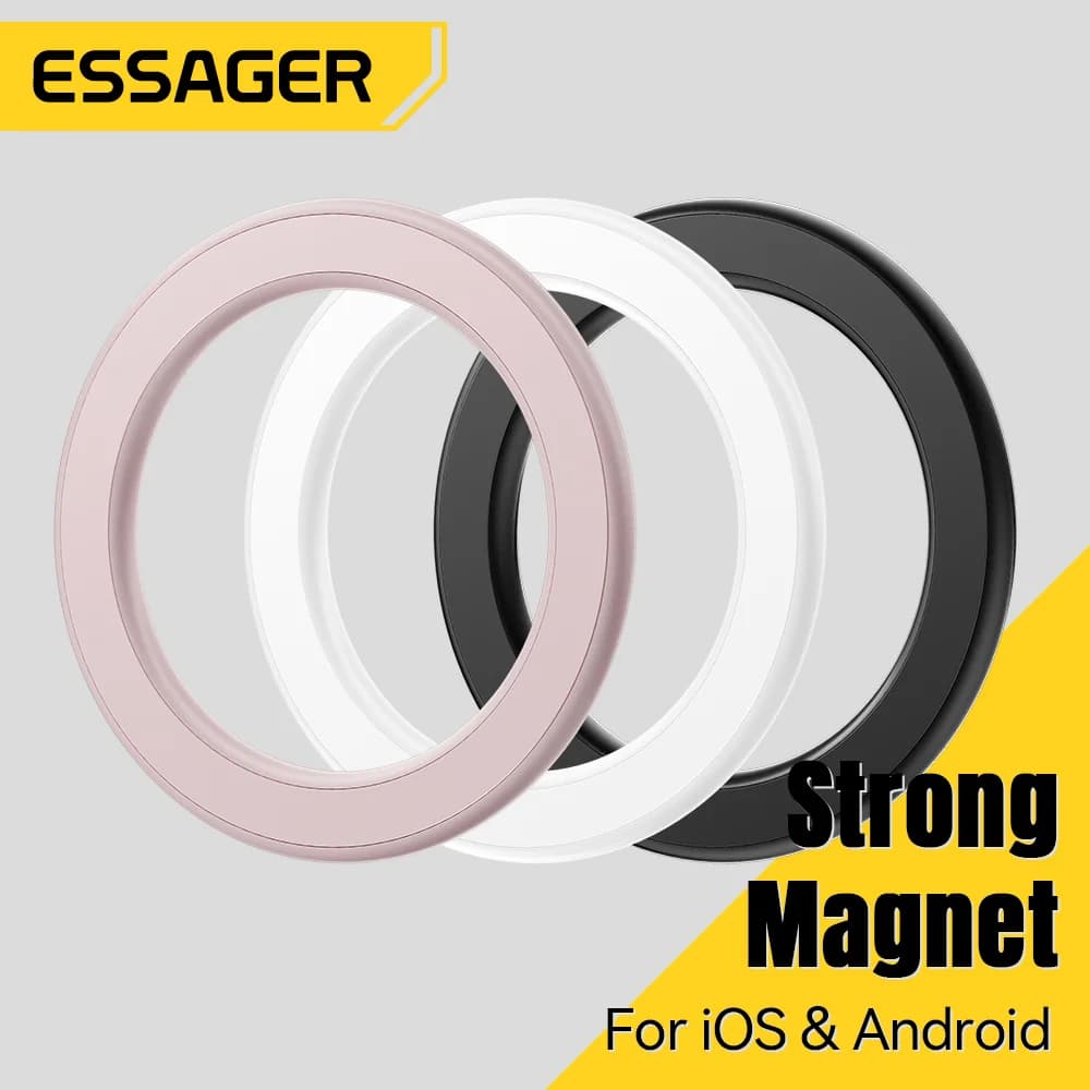 Anneau adhésif métallique magnétique pour MagSafe