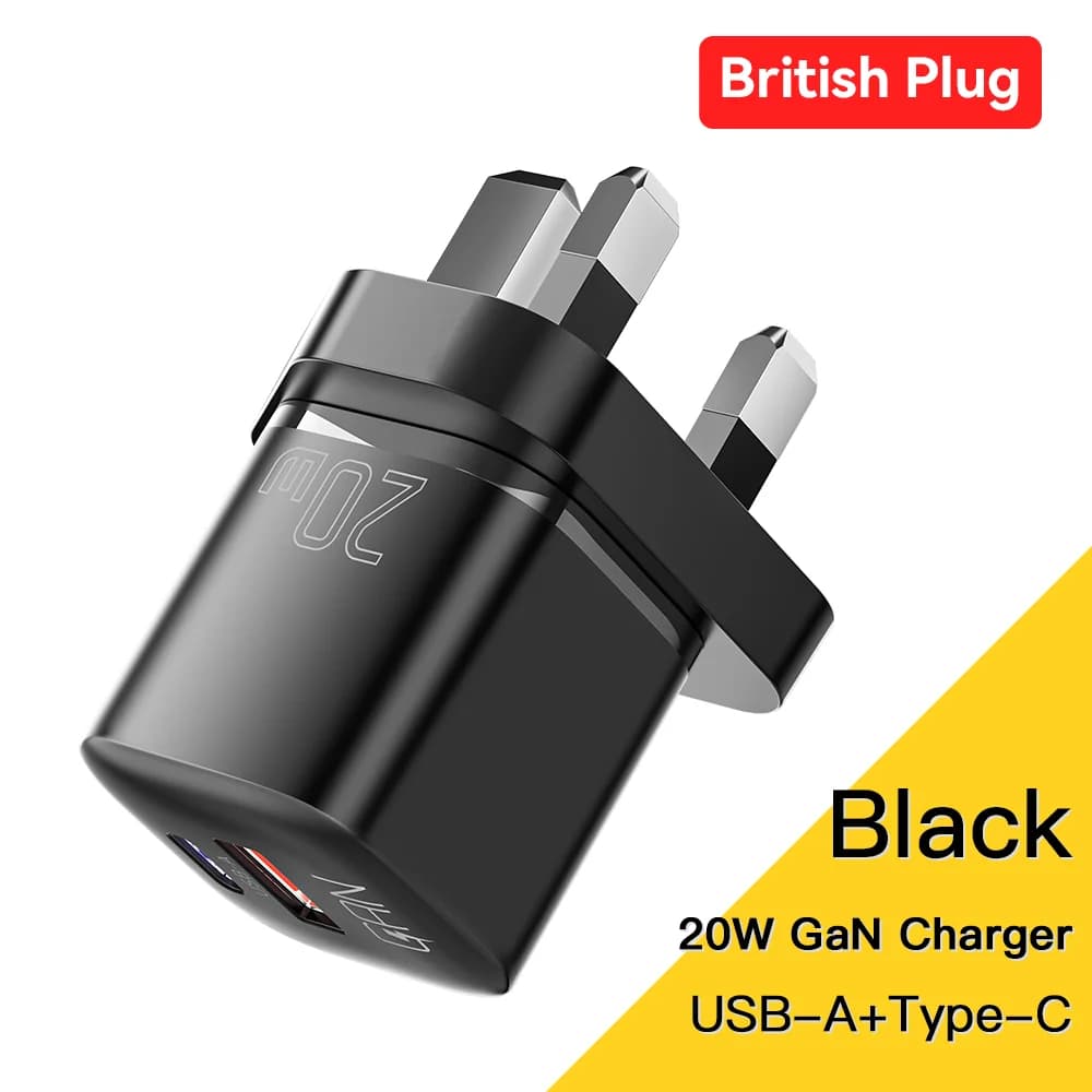 Chargeur mural GaN USB-C PD 20W