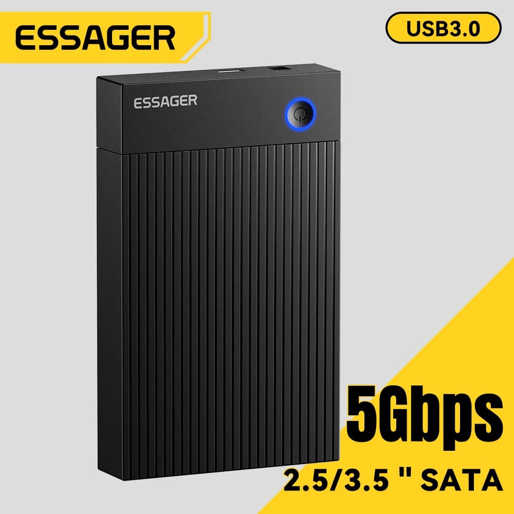 Boîtier pour disque dur SATA 3.0 3,5 pouces USB 3.0