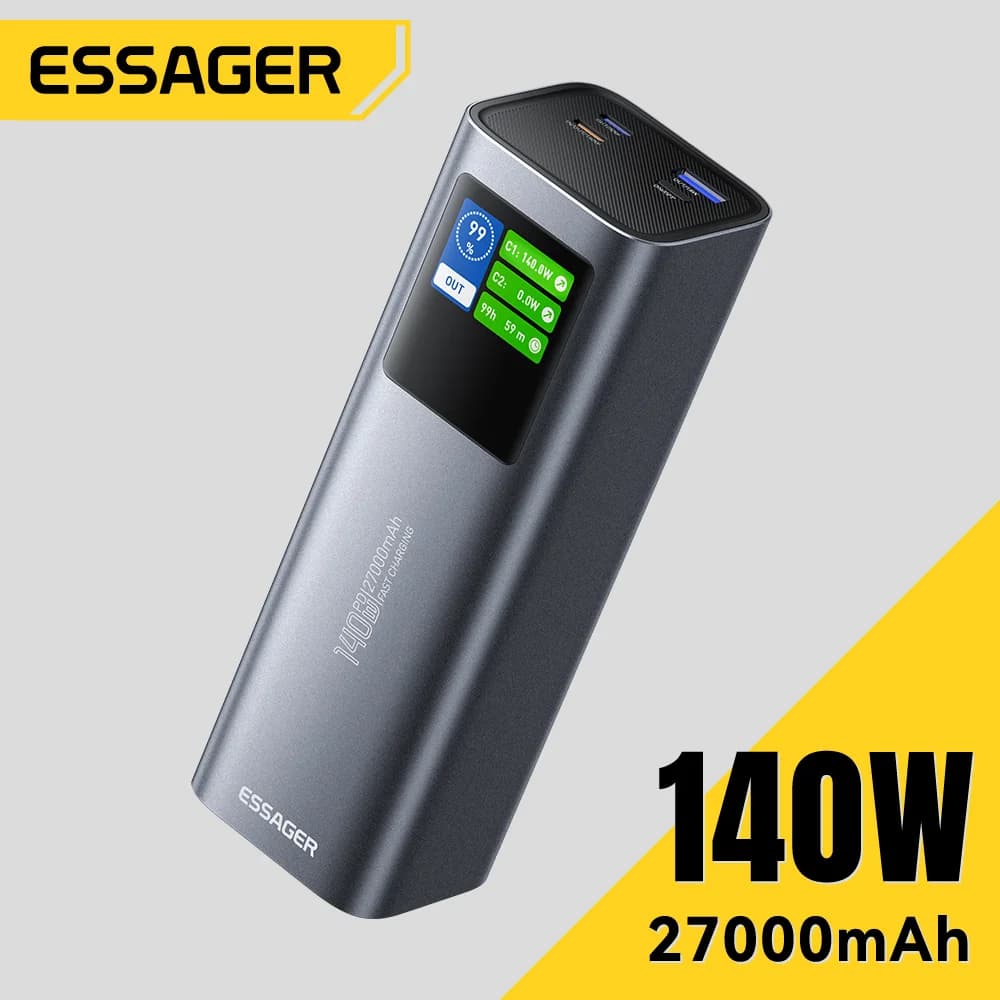 Batterie externe 27000mAh, Charge rapide PD 3.1 140W