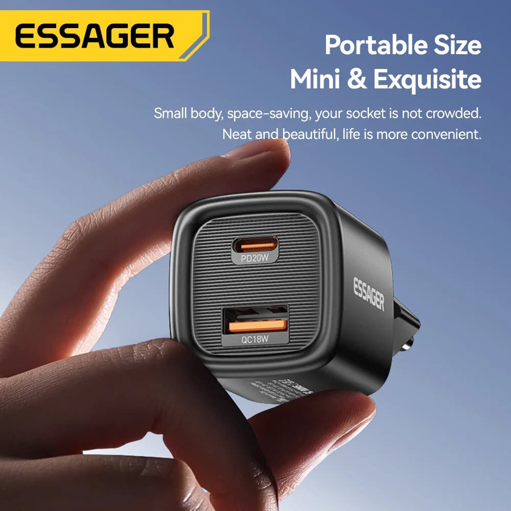 Chargeur rapide USB-C PD 20W