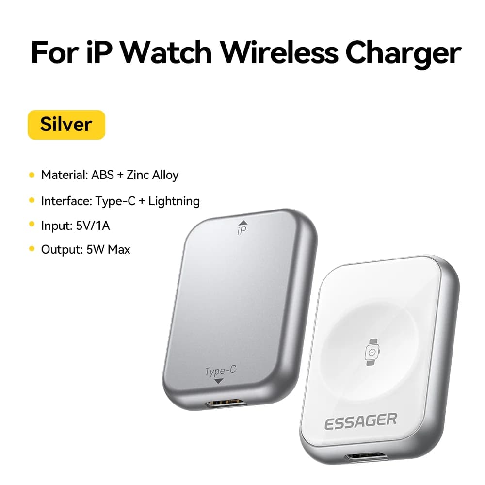 Chargeur sans fil magnétique pour montre, 5W