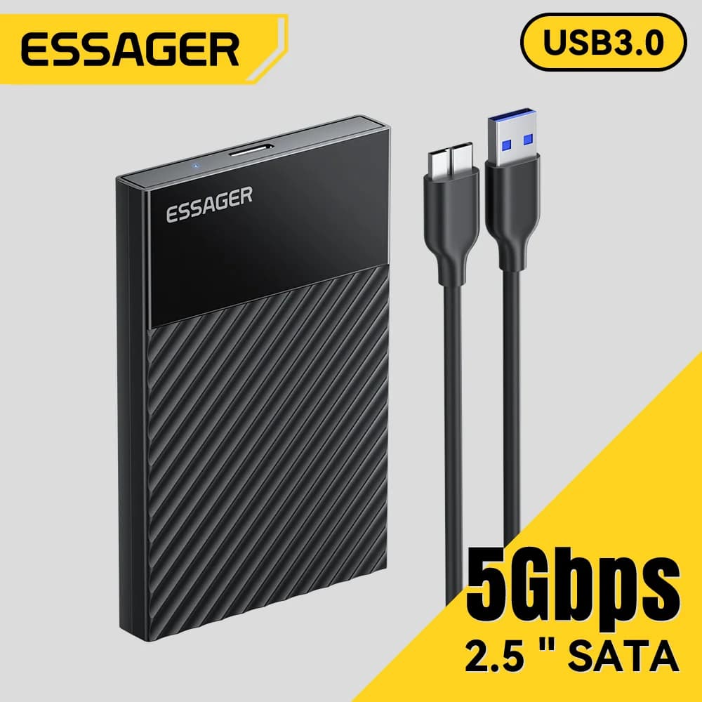 Boîtier externe SSD/HDD SATA 2,5 pouces USB 3.0