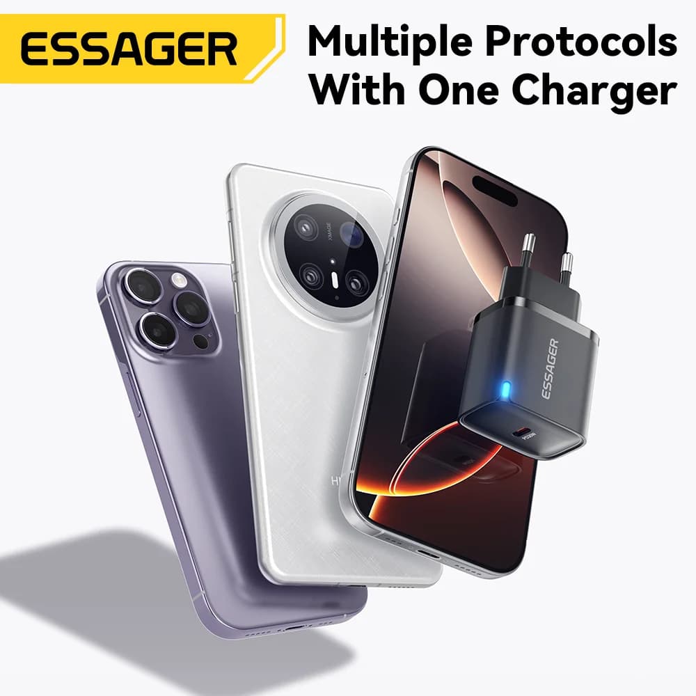 Chargeur rapide mini USB-C PD 30W