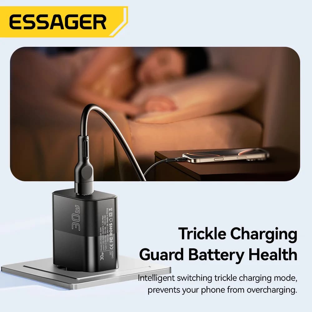 Chargeur de voyage USB-C PD 30W