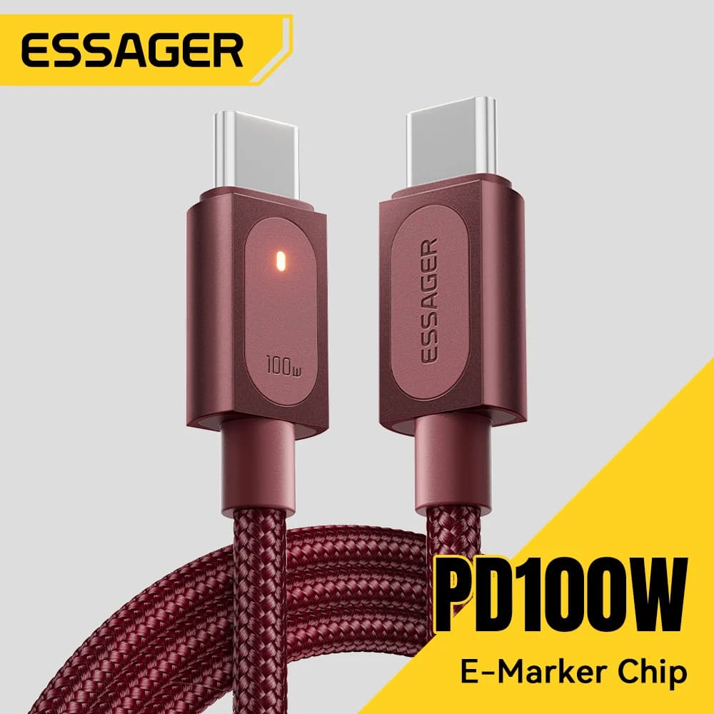 Câble de charge rapide USB-C vers USB-C 100W