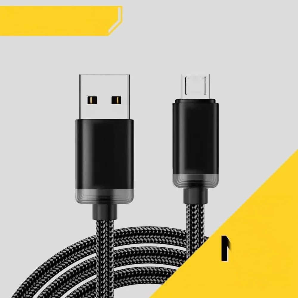 Câble de données et charge rapide Micro USB 2A 3m