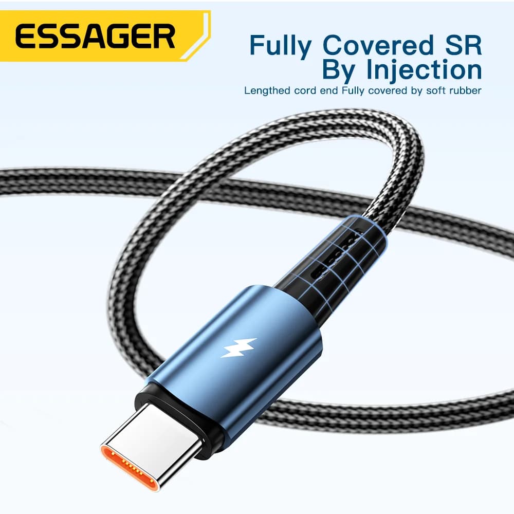Câble de charge rapide USB-C 120W, 6A