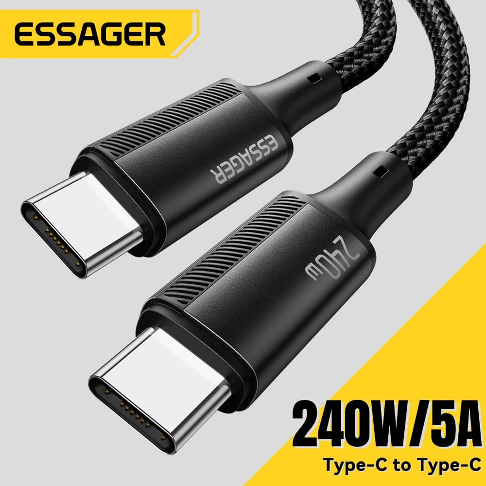 Câble USB-C vers USB-C PD 3.1 Charge Rapide Super 240W