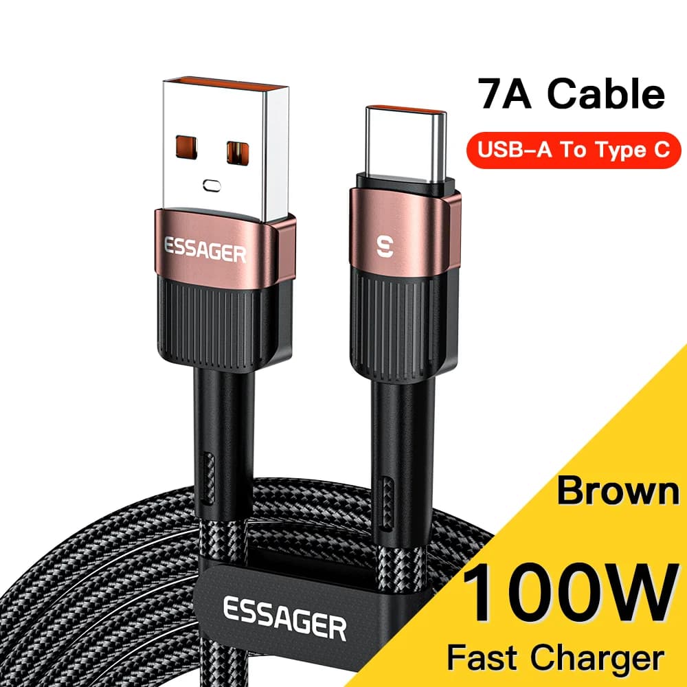 Câble de données et charge rapide USB-C 66W 7A